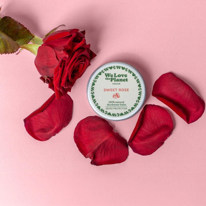 Náttúrulegur svitalyktareyðir í stáldós - Sweet Rose (Vegan)