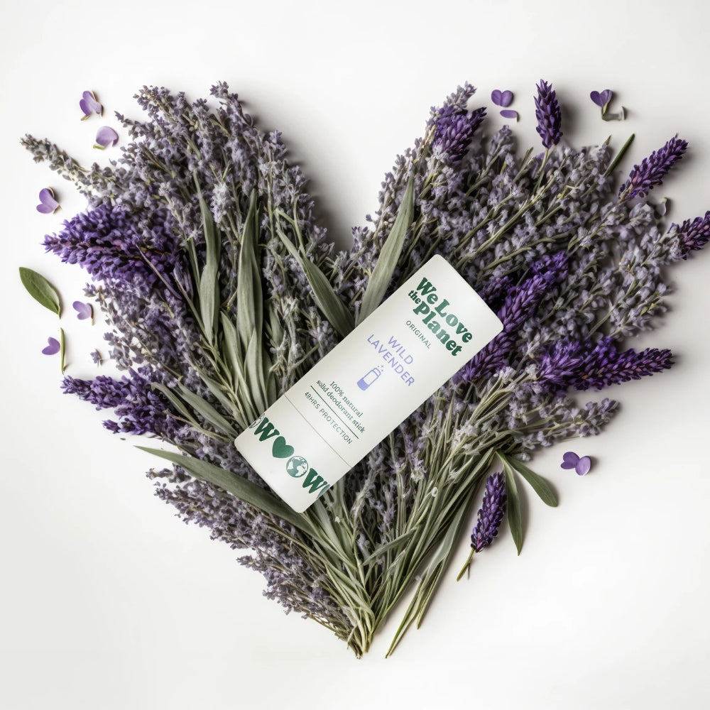 Náttúrulegur svitalyktareyðir í pappastifti - Wild Lavender