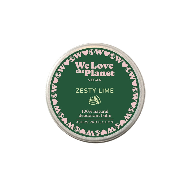 Náttúrulegur svitalyktareyðir í stáldós - Zesty Lime (Vegan)