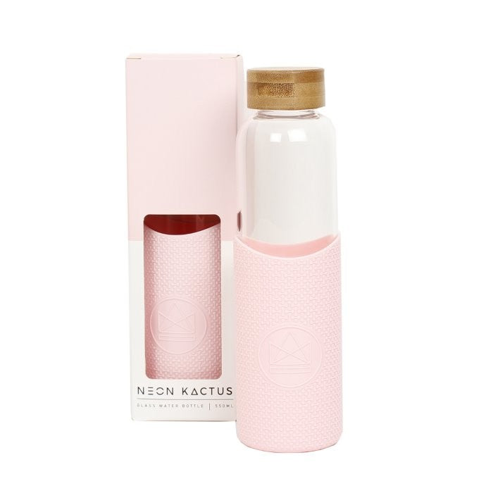 Glerflaska 550ml - Bleik